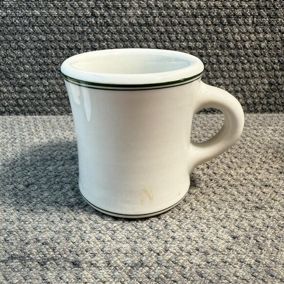 Sterling Vitrified China Restaurant Ware Mug East Liverpool Ohio USA 3.5"H 8oz - Picture 4 of 9